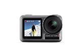 DJI Osmo Action Cam - Digitale Actionkamera mit 2 Bildschirmen 11m wasserdicht 4K HDR-Video 12MP 145° Winkelobjektiv Kamera, Schwarz