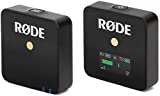 RØDE Wireless GO Ultrakompaktes drahtloses Mikrofonsystem mit integriertem Mikrofon - Schwarz