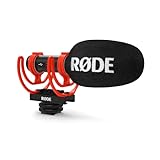 RØDE VideoMic GO II ultrakompaktes und leichtes Richtmikrofon mit USB-Audio für Filmproduktion, Inhaltserstellung, Aufnahmen vor Ort, Synchronsprechen, Podcasting und Videotelefonie, Schwarz