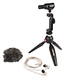 Shure Mobile Video-Recording Kit mit SE215 Ohrhörer und MV88+ Video Kit inklusive digitalem Stereo-Kondensatormikrofon