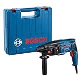 Bosch Professional Bohrhammer GBH 2-21 (mit SDS plus, inkl. Zusatzhandgriff, Maschinentuch, Tiefenanschlag, im Handwerkerkoffer)