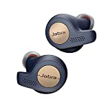 Jabra Elite Active 65t – True Wireless In-ear Sport Kopfhörer mit Passive Noise Cancellation – Mit Fitnesstracking über Bewegungssensoren – Kupfer/ Blau