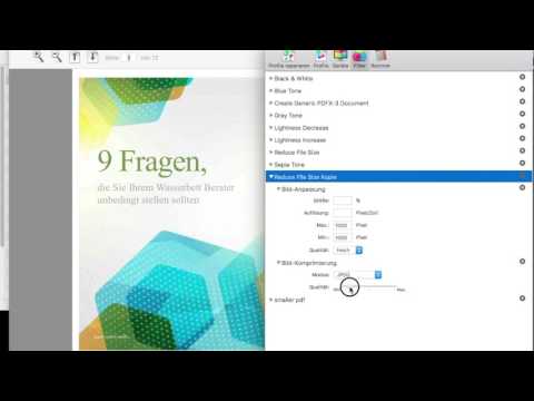 PDF Dateien am Mac verkleinern - nur mit Bordmitteln